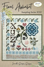 Floral Alphabet Sampling Series XYZ; Jeannette Douglas Designs