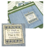 To Quilt or to Cross Stitch