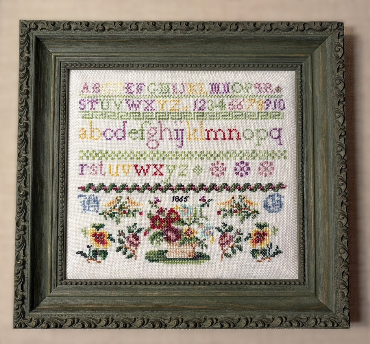 HG 1865; My Sister's Samplers