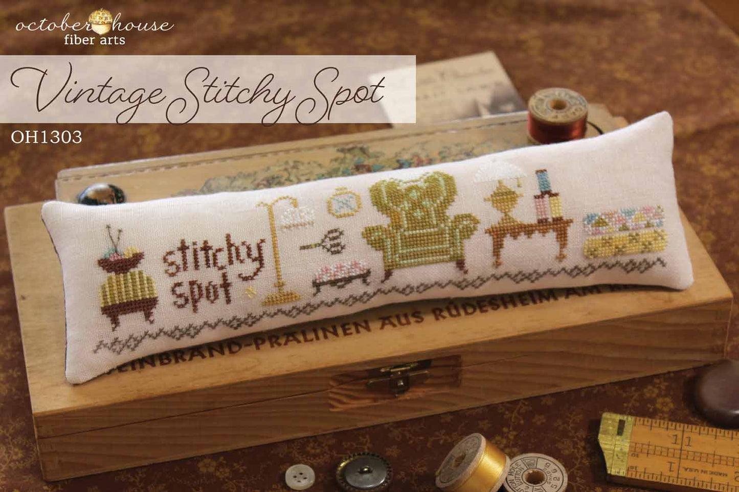 Vintage Stitchy Spot; October House Fiber Arts