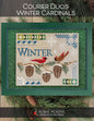 Courier Duos: Winter Cardinals; Robin Pickens Cross Stitch