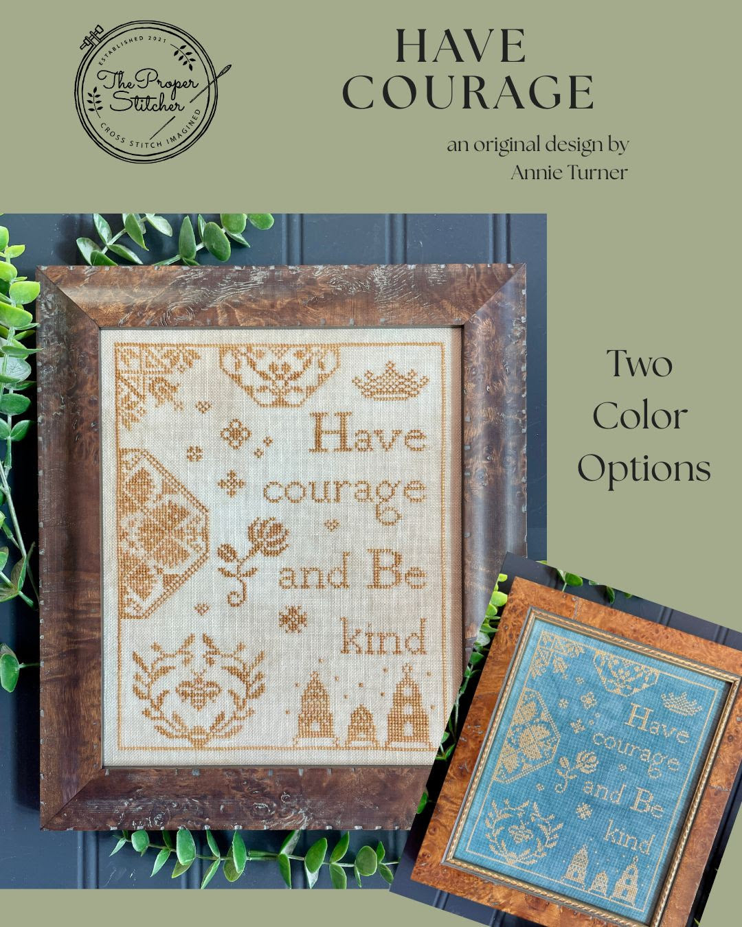 Have Courage; The Proper Stitcher