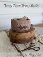 Spring Parade Sewing Basket; Stacy Nash