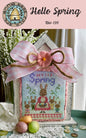Hello Spring; Annie Beez Folk Art