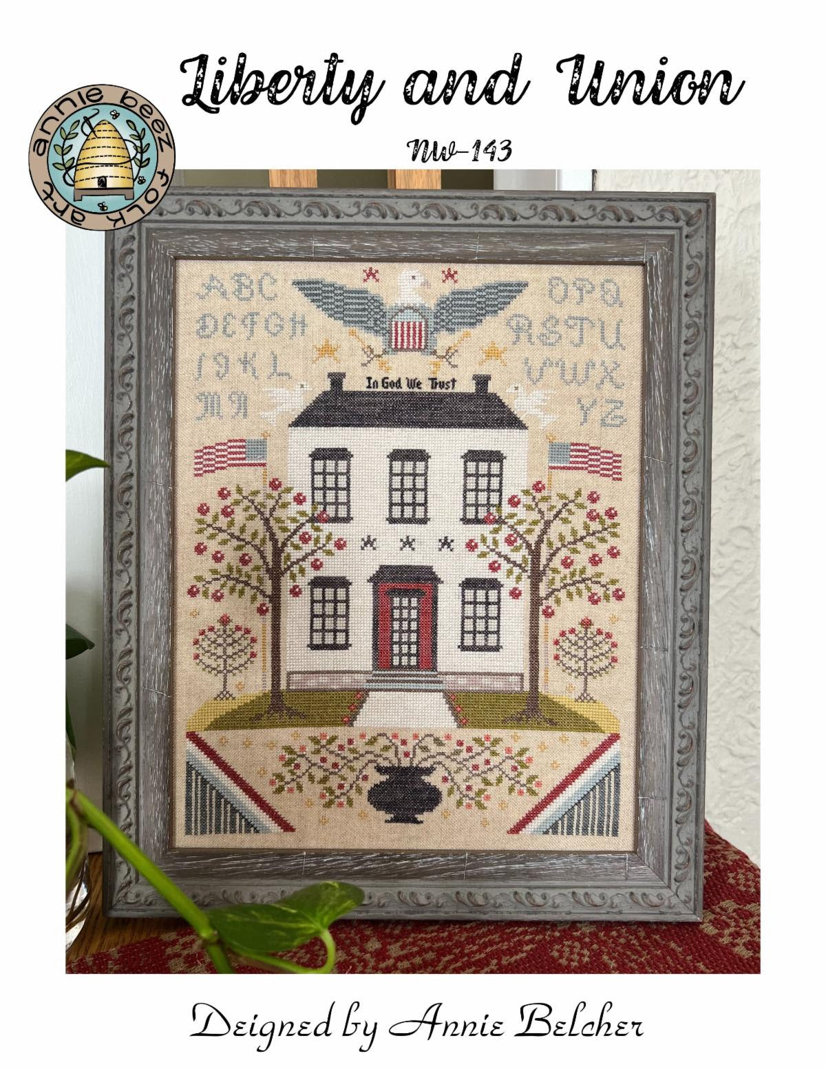 Liberty and Union; Annie Beez Folk Art