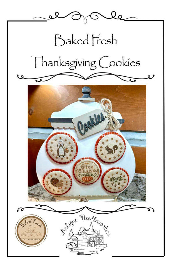 Baked Fresh: Thanksgiving Cookies; Antique Needleworkers