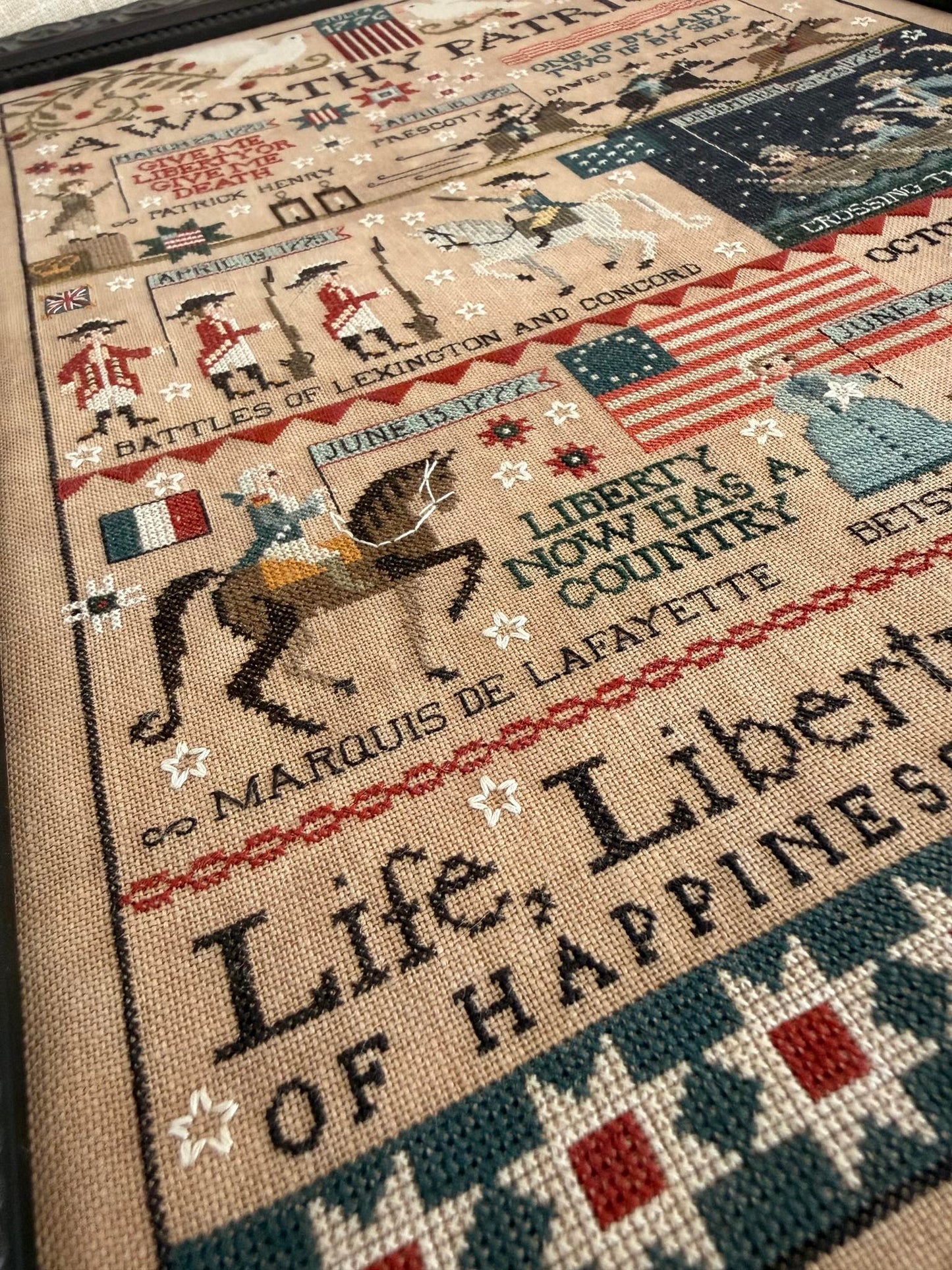 A Worthy Patriot; Plum Street Samplers
